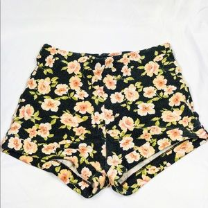 Floral Print Forever 21 Shorts